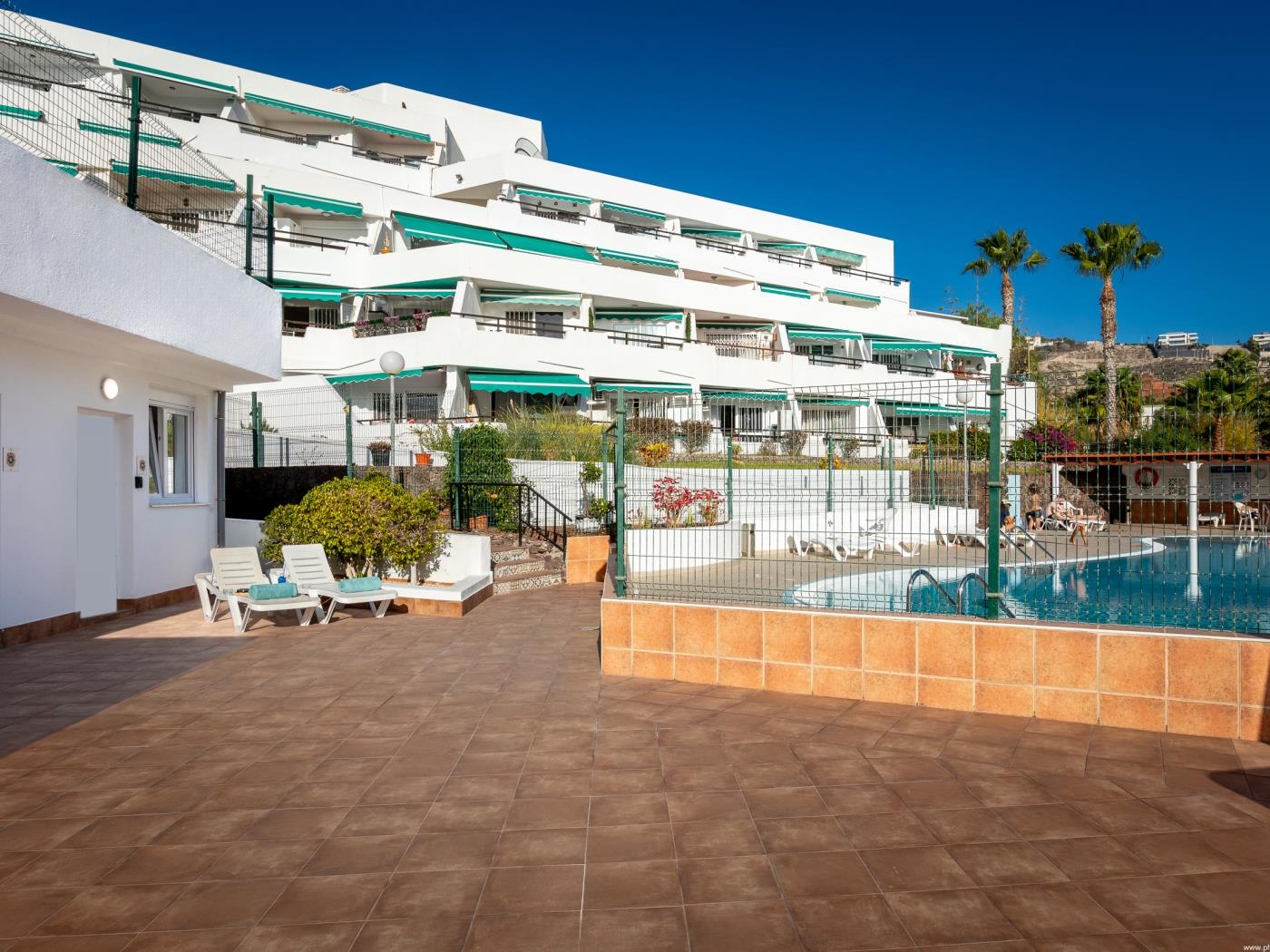 K1 Acogedor Las Flores con Piscina en Costa Adeje